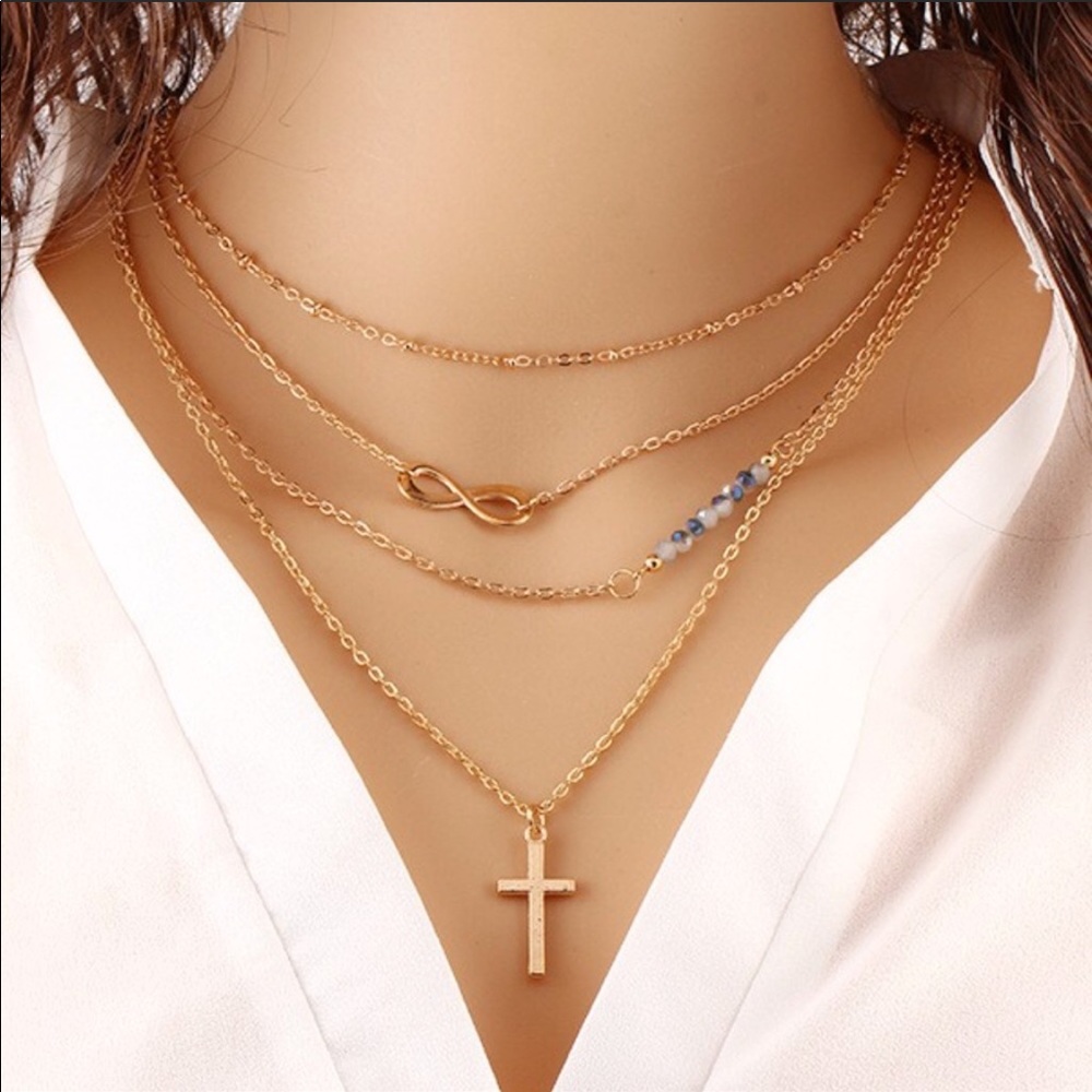 Dainty “Infinite Love” Pendant Necklace - Picture 2 of 2